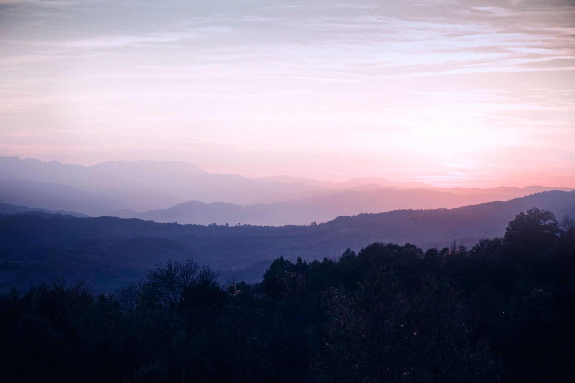 hills and mountains